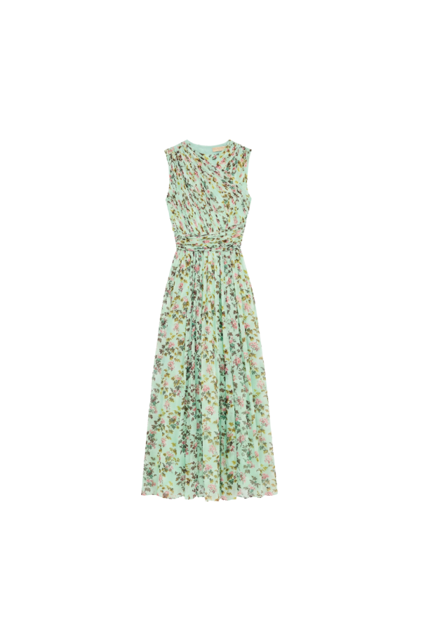 Ulla Johnson Celestina Sleeveless Silk Dress - Opaline