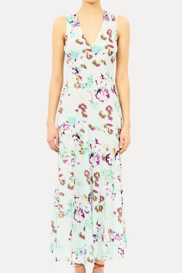 Ulla Johnson Elowen Sleeveless Silk Dress - Oasis