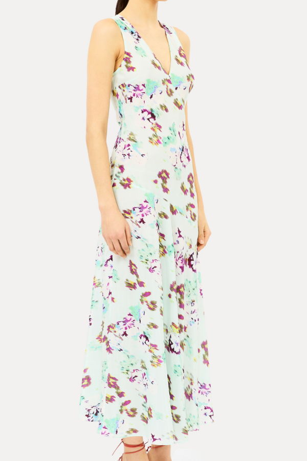 Ulla Johnson Elowen Sleeveless Silk Dress - Oasis