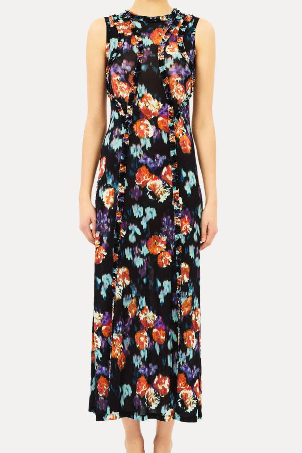 Ulla Johnson Isabelle S/L Jersey Dress - Nocturne