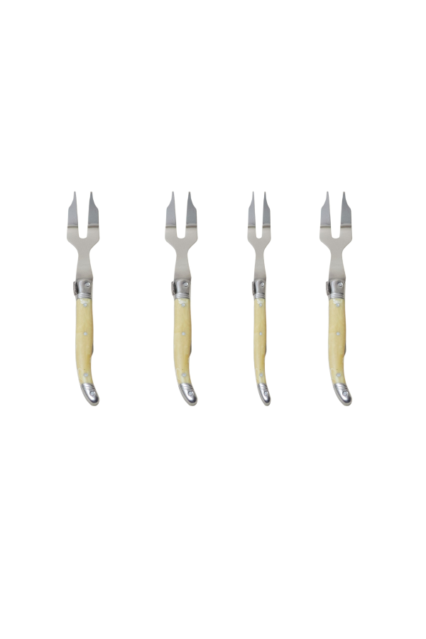 Be Home Set of 4 Laguiole Mini Cheese Forks