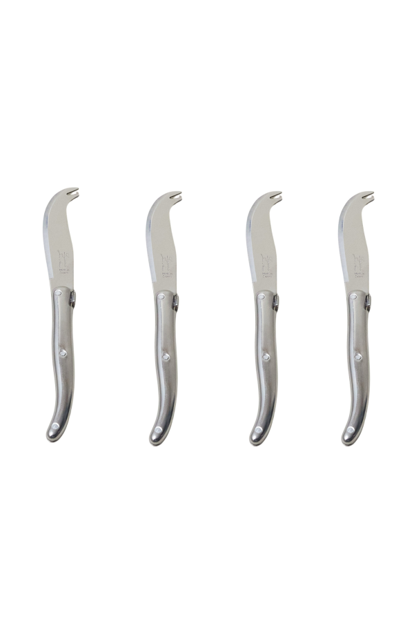 Be Home Set of 4 Laguiole Mini Fork-Tipped Cheese Knives