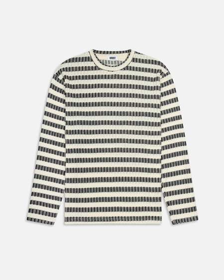 Our Legacy Fuzzy Mohpaca Needle Drop Raglan - Navy | Garmentory