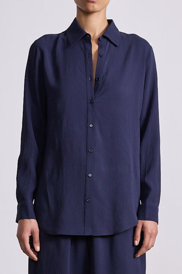 Apiece Apart Sodi Wrap Button Up Top