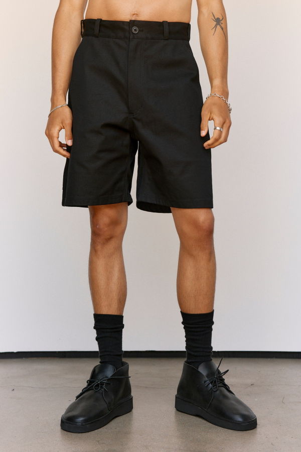 MAN-TLE R0J7 Black Work Jebok Shorts