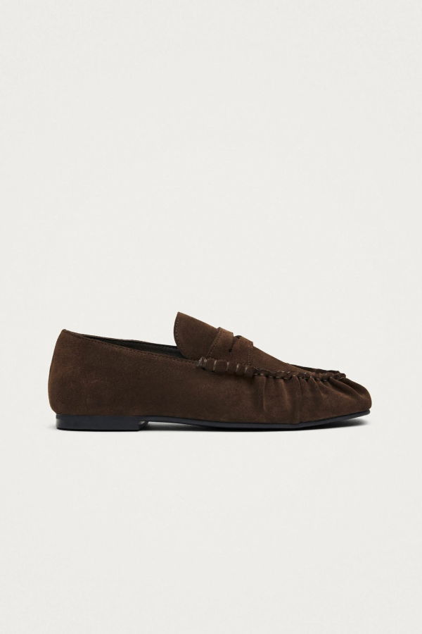 Alohas Aven Suede Leather Loafers