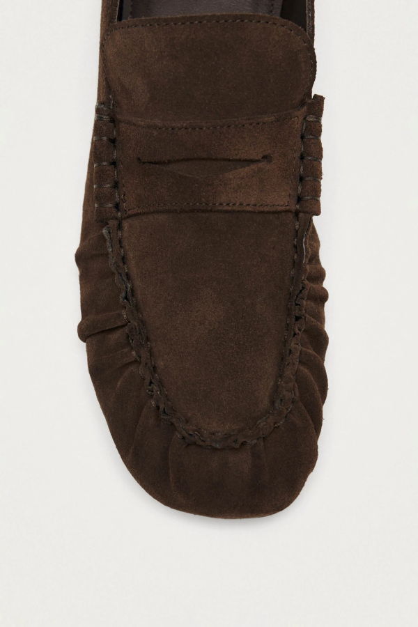 Alohas Aven Suede Leather Loafers