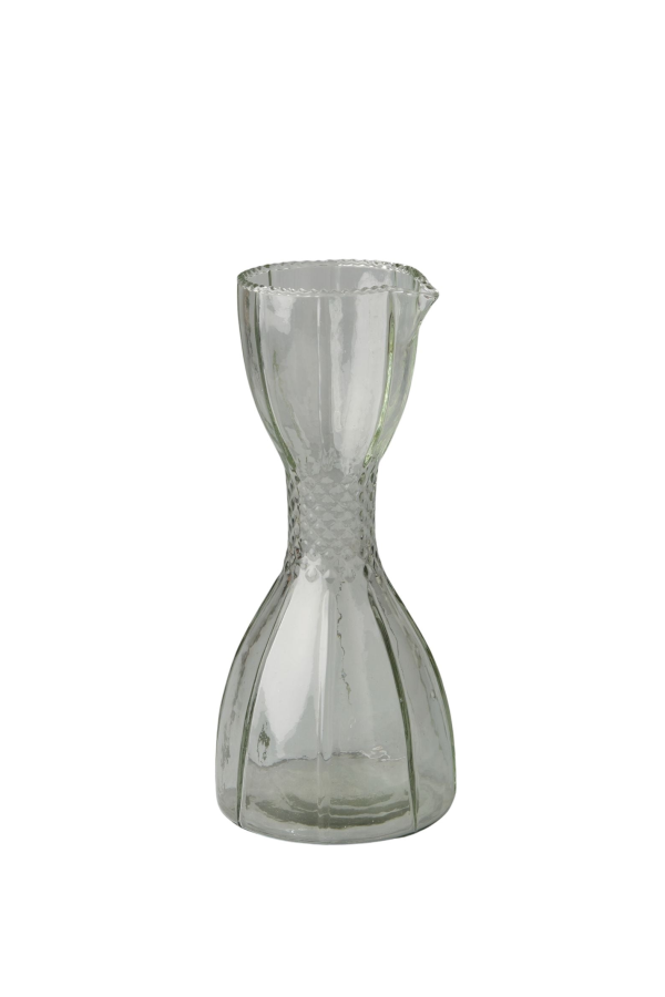 Be Home Ruffle Glass Bell Carafe