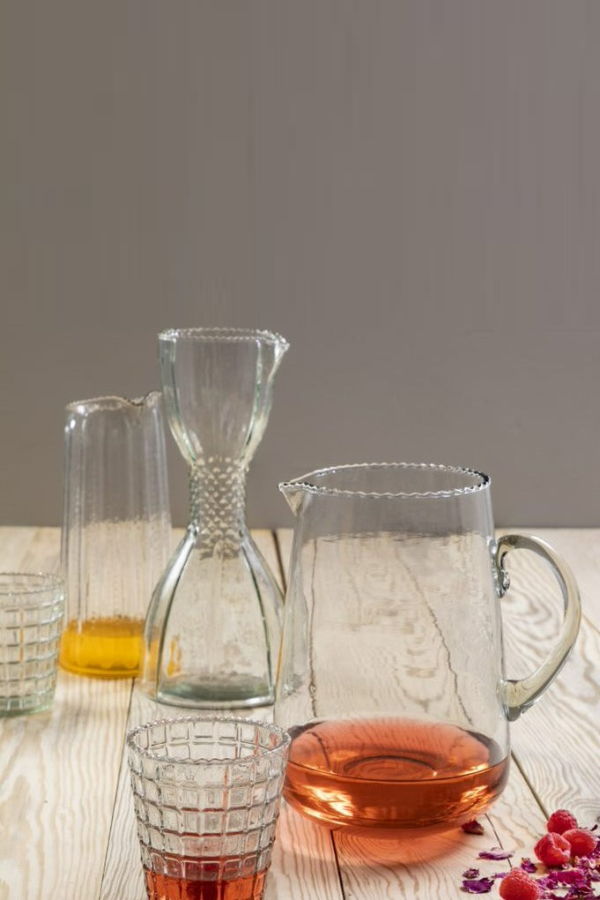 Be Home Ruffle Glass Bell Carafe