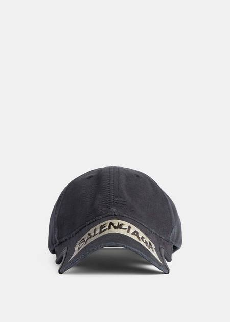 Balenciaga Denim Logo Cap - Pink | Garmentory