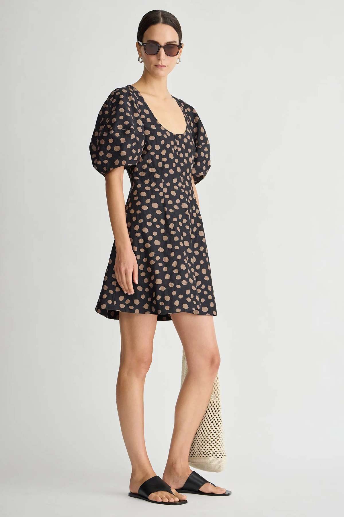 Apiece Apart Anni Scoop Mini Dress - Image 2 of 4