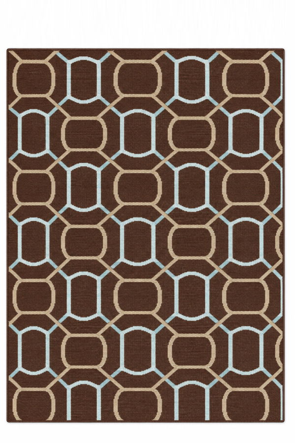 Mad Mats Oblong Brick Brown Sky Mat