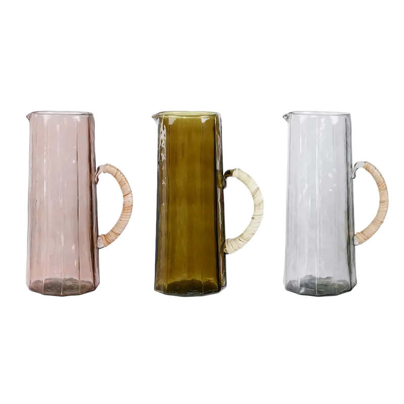 Casa Amarosa Hammered Water Pitcher