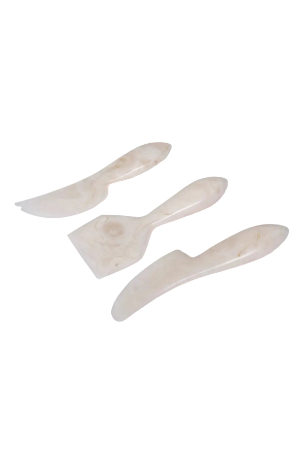 Casa Amarosa Resin Cheese Knife Set of 3 - 6 Inches