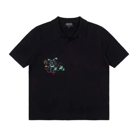 Veilance Frame SS Polo Shirt - Black | Garmentory