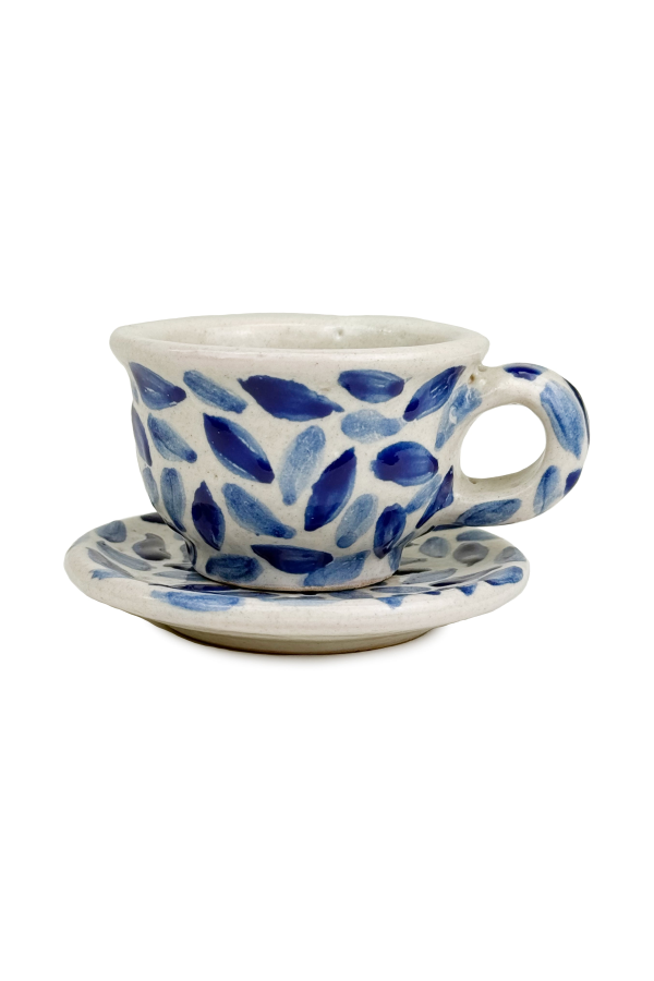 Talavera Armando Talavera Espresso Cup with Saucer