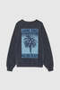 Anine Bing Miles Sweatshirt Palm - Thumbnail 4