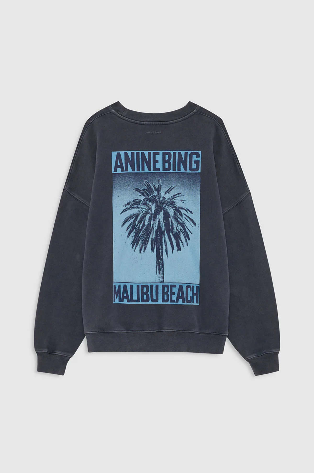 Anine Bing Miles Sweatshirt Palm - Image 4 of 4