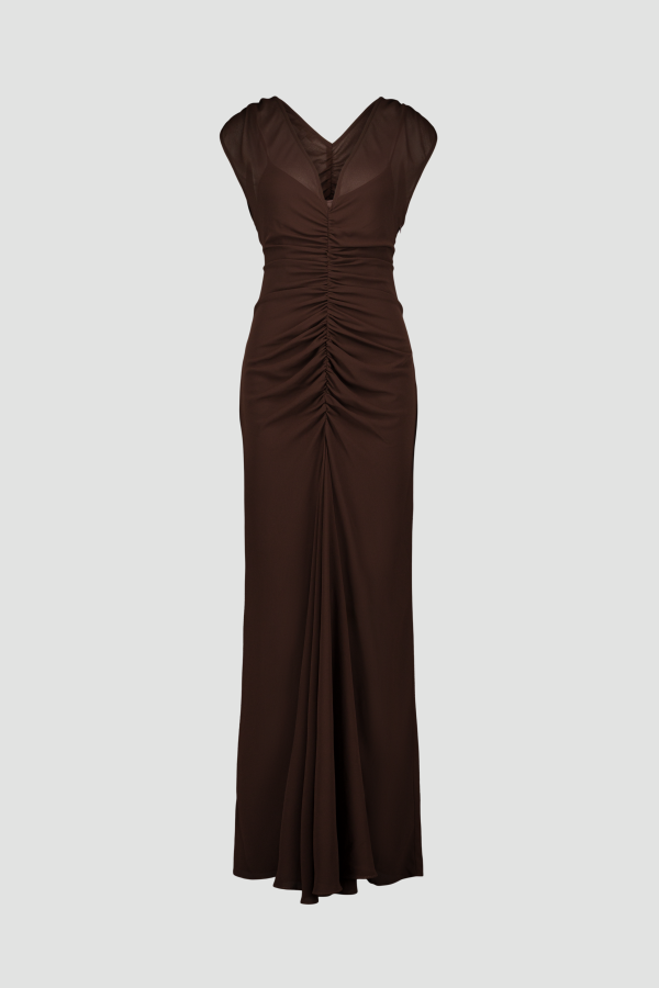 SAEMDI V-Neck Mermaid Dress