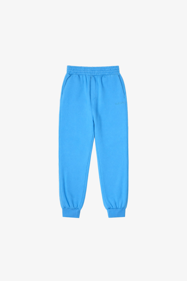 KIDS Hahaha Organic Cotton Joggers Essential - Blue