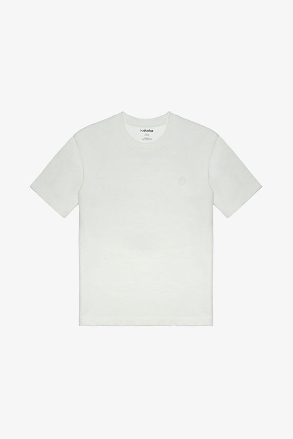 KIDS Hahaha Essential Organic Cotton Tee - Off-White