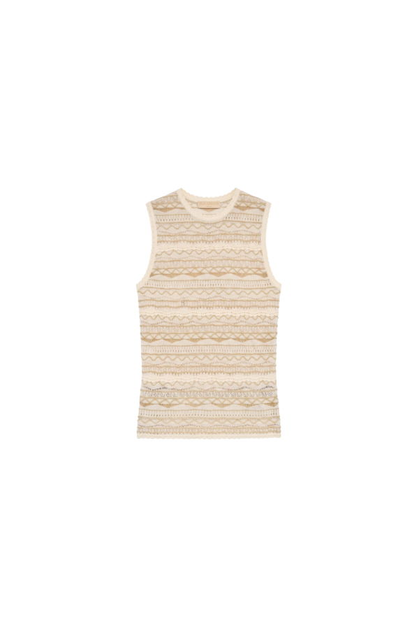 Ulla Johnson Alisa Knit Top - Conch