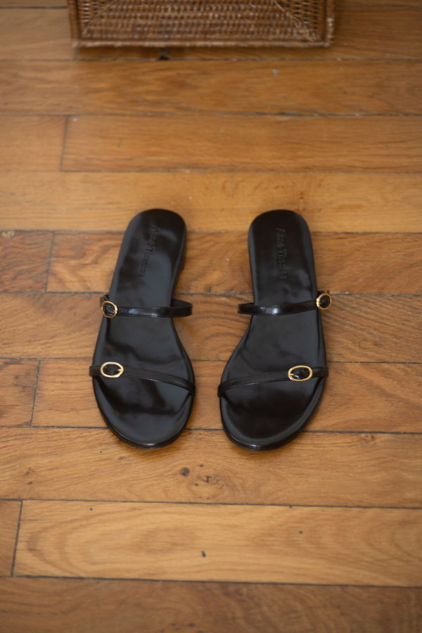 Anne Thomas Daphn Sandals - Black