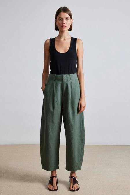 Chimala Military Drawstring Work Pants - Gingham Check | Garmentory