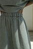 GOLDIE Cay Organic Cotton Double Gauze Skirt - Monochrome Gingham - Thumbnail 2