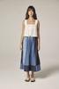 Amente Panel Midi Skirt - Thumbnail 1