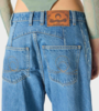 MARINE SERRE Denim Barrel Jeans - Light Blue - Thumbnail 4