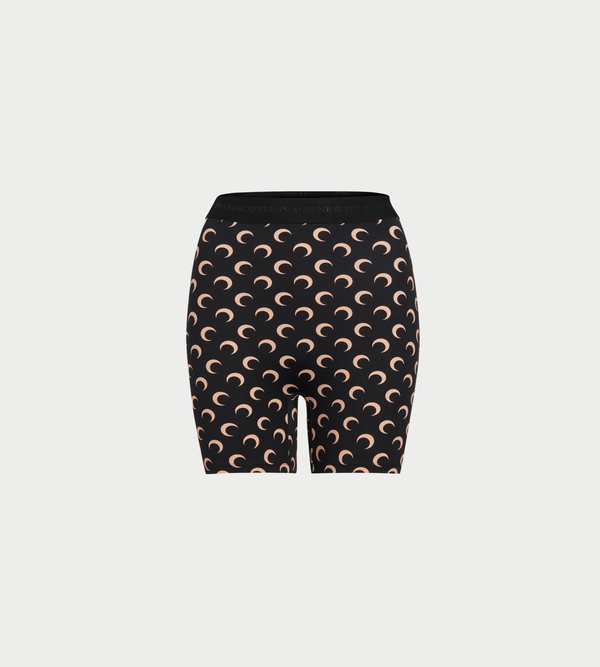MARINE SERRE Moon Printed Jersey Biker Shorts