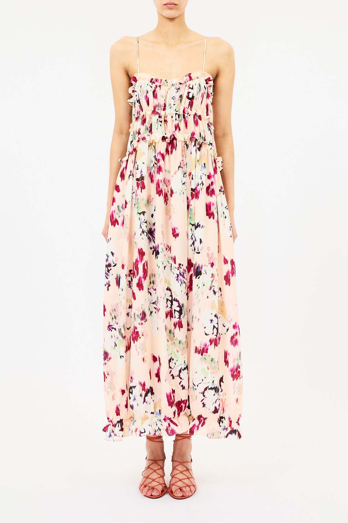 Ulla Johnson Clove Cami Silk Dress - Image 3 of 3