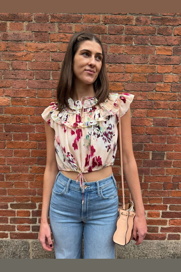Ulla Johnson Eleonore SL Silk Top