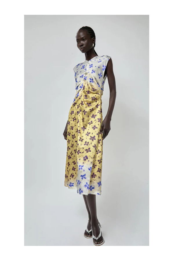 No.6 Rochelle Dress in Dip Dye