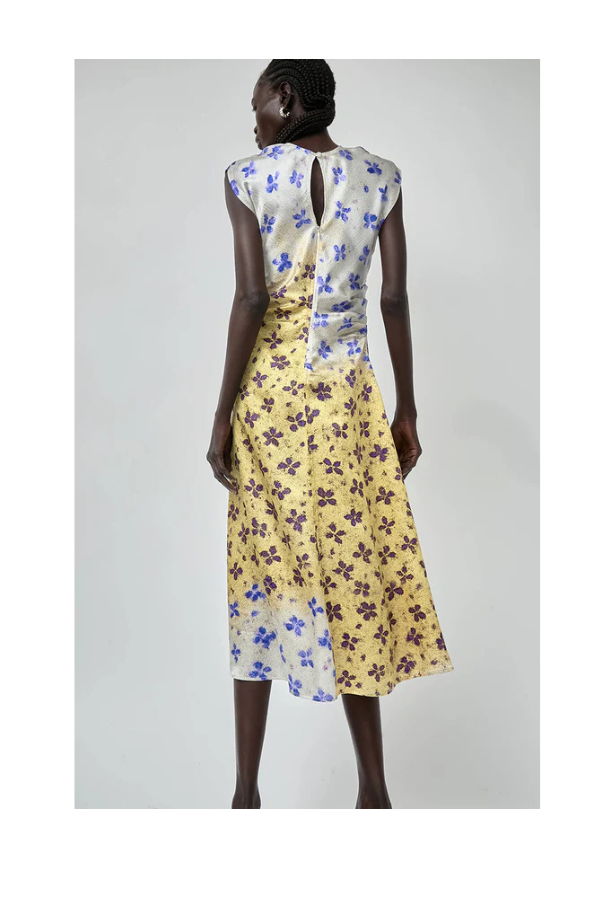 No.6 Rochelle Dress in Dip Dye