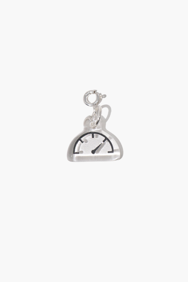 Cled Odometer Icon Charm - Clear Air