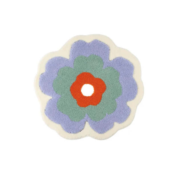 MIYOSHI RUG フラワー柄 ALL GOOD FLOWERS ラグ MIYOSHI RUG ALL GOOD