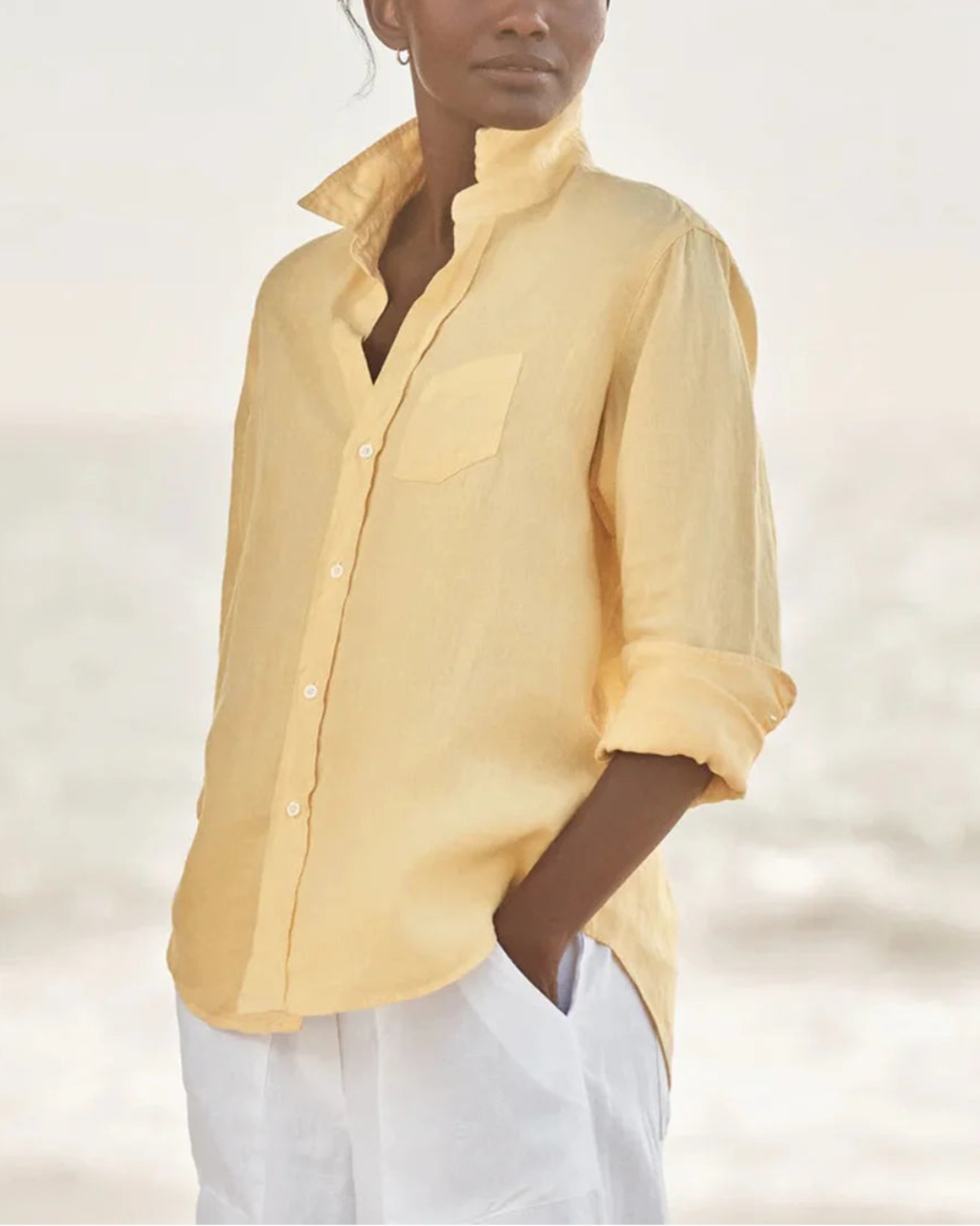 Frank & Eileen Eileen Button Up Sunshine Shirt - Image 2 of 4