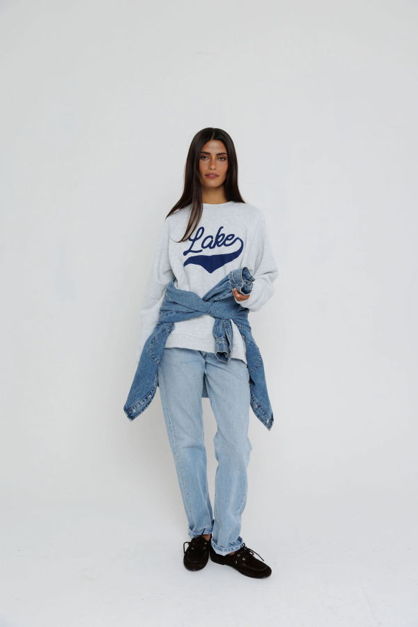 Sunny Somewhere Lake Raglan Sweatshirt