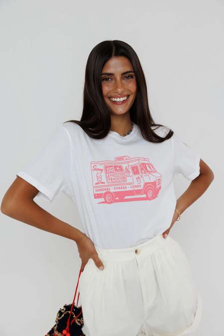 Sea NY Mable Cambric Short Sleeve Smocked Top - Ivory | Garmentory