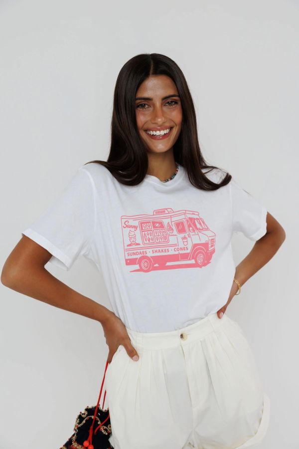 Sunny Somewhere Ice Cream Everyday Tee