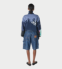 MARINE SERRE Denim Bermuda With Pockets - Thumbnail 5