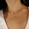 Zofia Day Petite Butterfly Necklace - Gold - Thumbnail 2