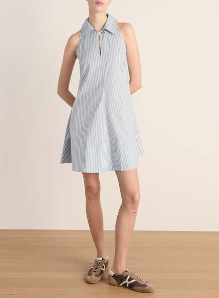 mini satin dress black Satin Straight Neck Mini Dress – Odd Muse