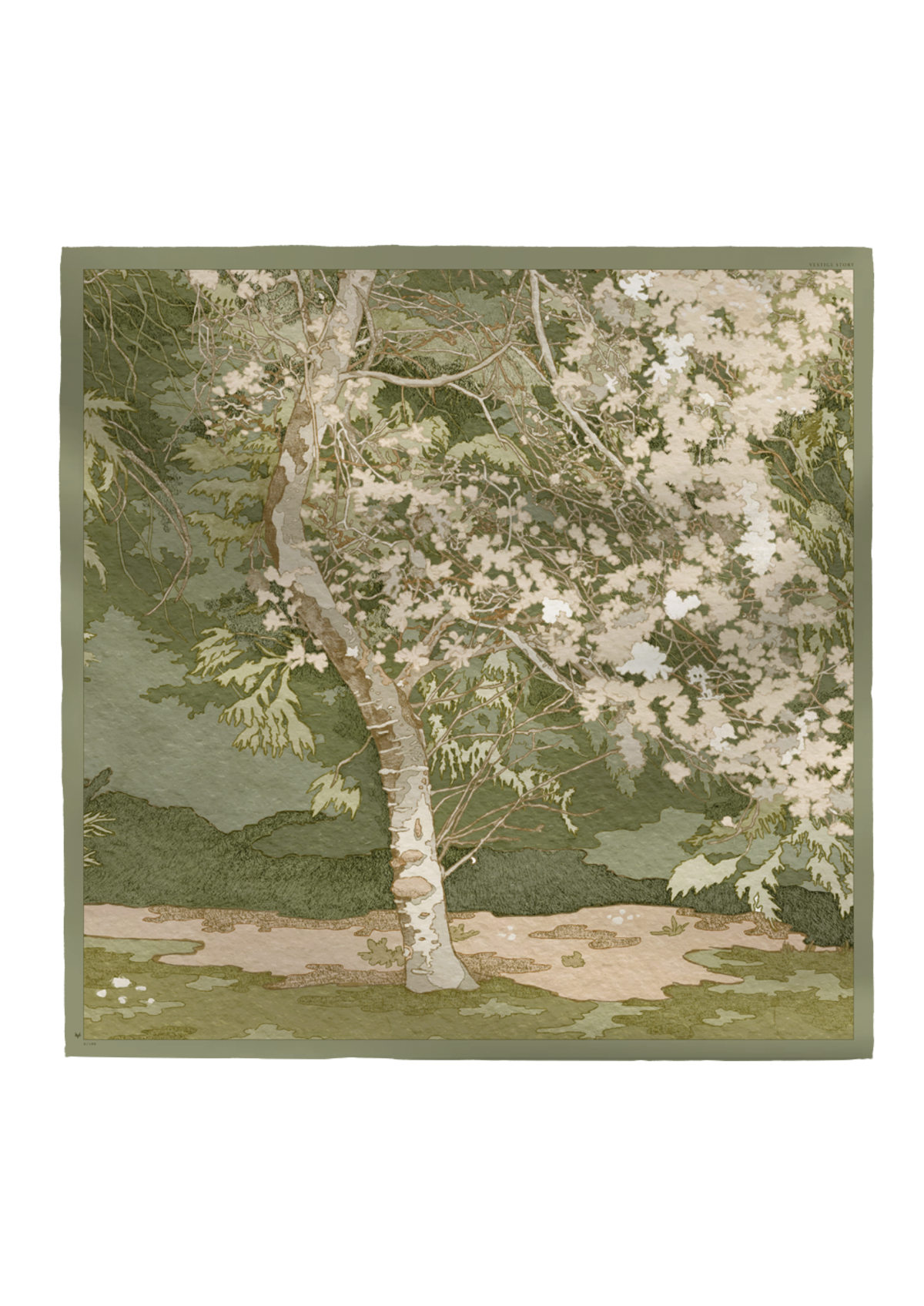 Vestige Story Magnolia No. 2 Scarf - Image 1 of 6