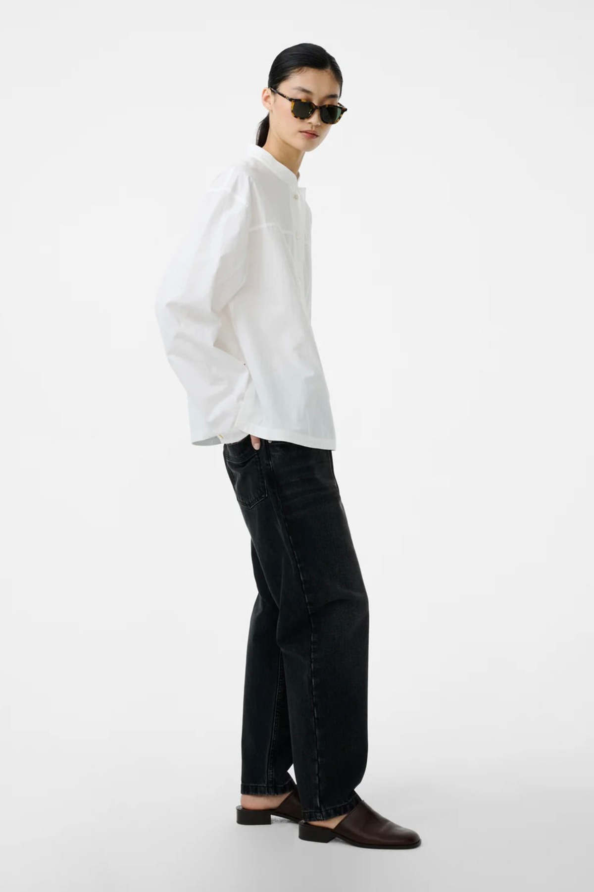 Studio Nicholson Vega Half Placket Shirt - Image 3 of 6