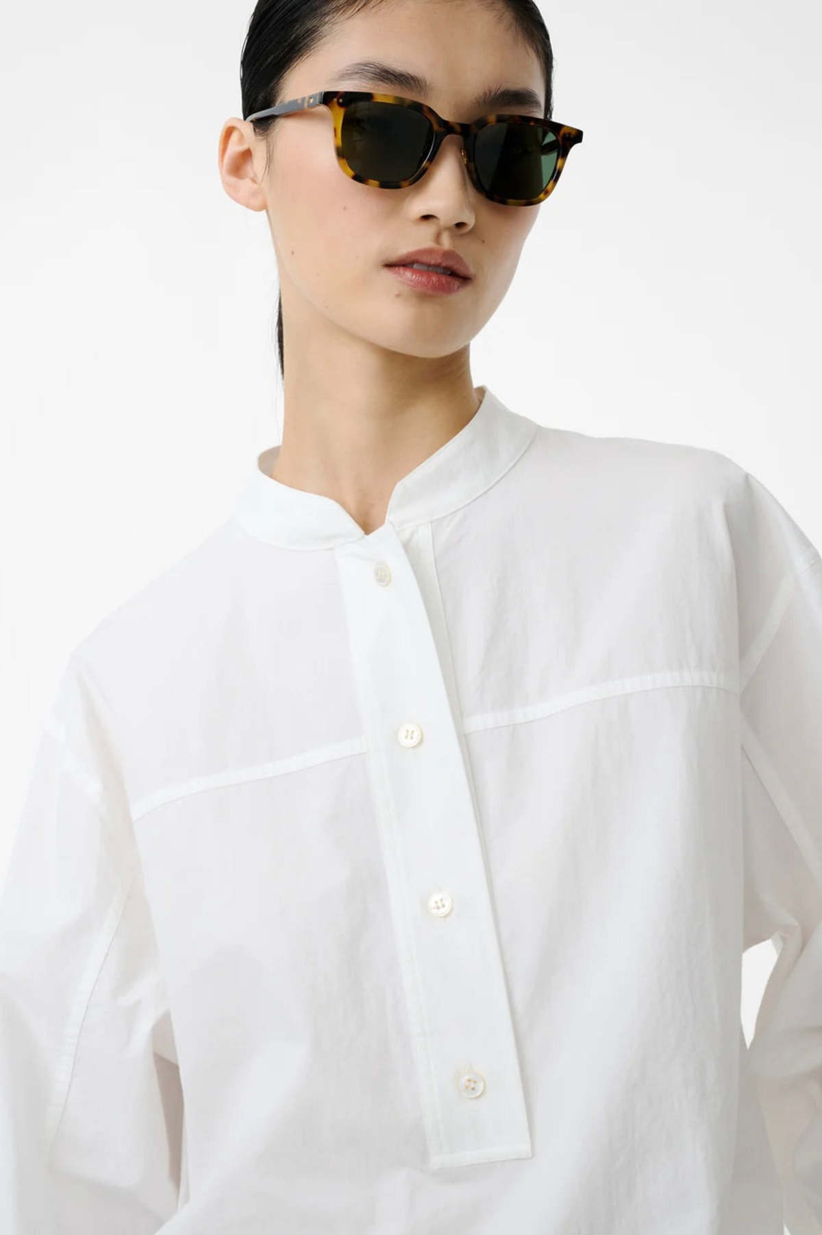 Studio Nicholson Vega Half Placket Shirt - Image 5 of 6