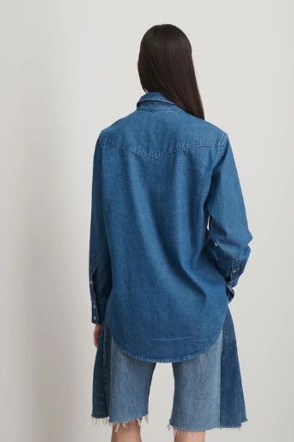 B Sides Liv Western Shirt - Bessette Wash
