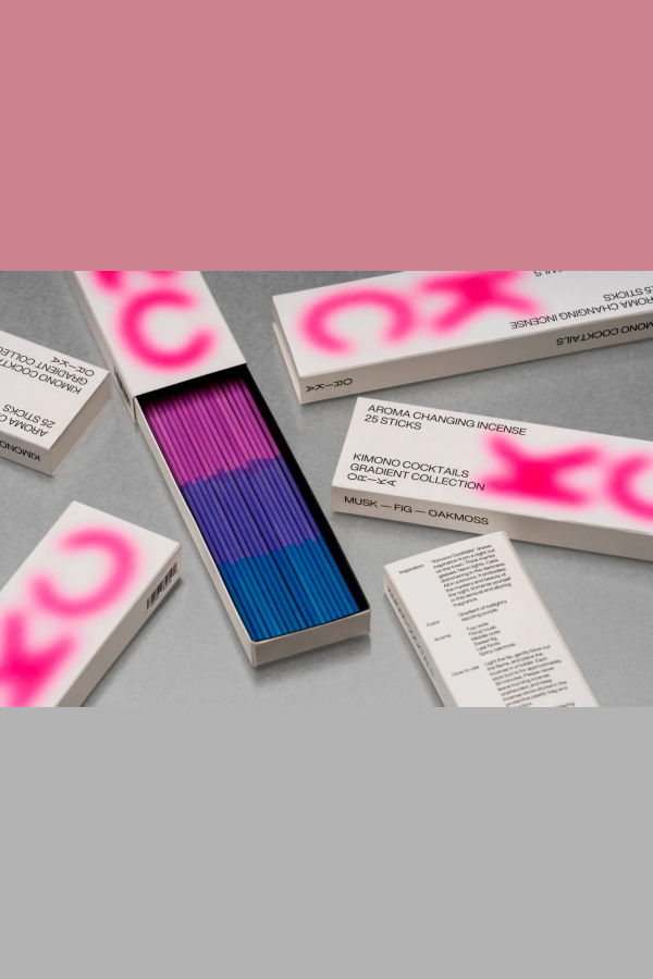 Orika Kimono Cocktails Gradient Scent Changing Incense
